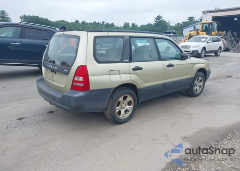 2003 Subaru Forester X from USA, damaged, VIN JF1SG636X3G740535